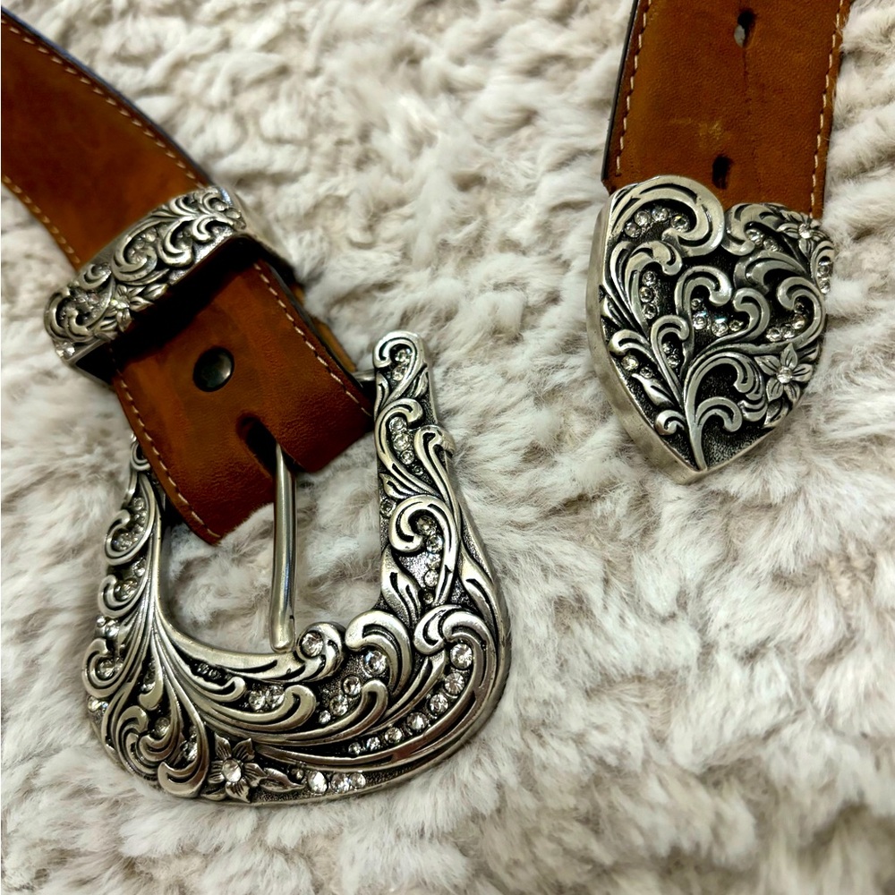 Kaitlyn Crystal Tony Lama Belt size 36